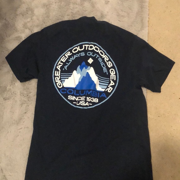 men’s small columbia t shirt - Picture 2 of 5